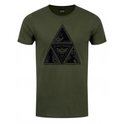 NINTENDO LEGEND OF ZELDA TRIFORCE DECO T-SHIRT TAILLE XL