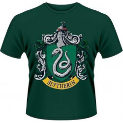 HARRY POTTER SLYTHERIN GREEN CREST T-SHIRT TAILLE XL