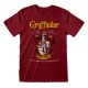 HARRY POTTER GRYFFINDOR RED CREST T-SHIRT TAILLE XL