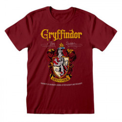HARRY POTTER GRYFFINDOR RED CREST T-SHIRT TAILLE M