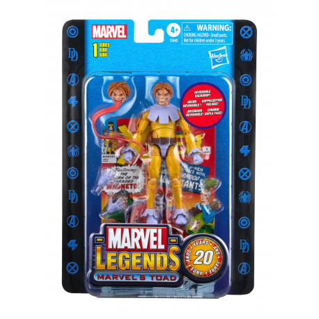 MARVEL S TOAD MARVEL LEGENDS 20TH ANNIVERSARY SERIES 1 FIGURINE 2022 15 CM