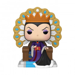 EVIL QUEEN ON THRONE DISNEY POP DELUXE VILLAINS VINYL FIGURINE 9 CM