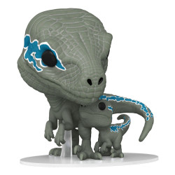BLUE AND BETA JURASSIC WORLD 3 POP MOVIES VINYL FIGURINE 9 CM