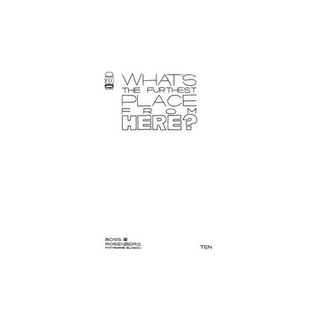 WHATS THE FURTHEST PLACE FROM HERE 10 CVR C BLANK SKETCH CVR