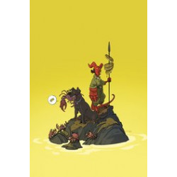 YOUNG HELLBOY ASSAULT ON CASTLE DEATH 4 CVR B TREIMAN