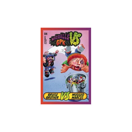 MADBALLS VS GARBAGE PAIL KIDS 4 CVR C TRADING CARD