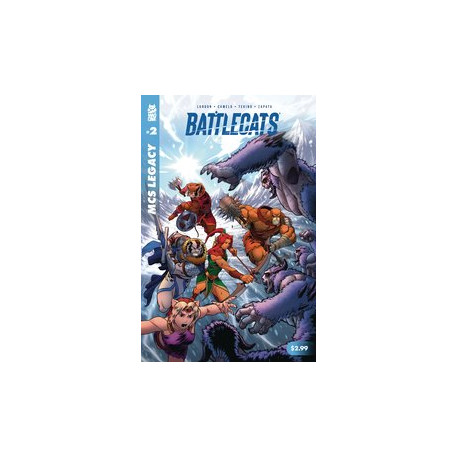MAD CAVE STUDIOS LEGACY BATTLECATS 2 CVR A CAMELO