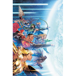 DARK CRISIS ON INFINITE EARTHS 5 OF 7 CVR A DANIEL SAMPERE ALEJANDRO SANCHEZ