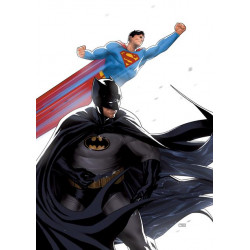 BATMAN SUPERMAN WORLDS FINEST 8 CVR B TAURIN CLARKE CARD STOCK VAR