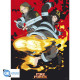 FIRE FORCE - AFFICHE SHINRA AND ARTHUR 52X38 CM