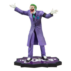 THE JOKER BY GREG CAPULLO DC COMICS STATUE THE JOKER PURPLE CRAZE 18 CM