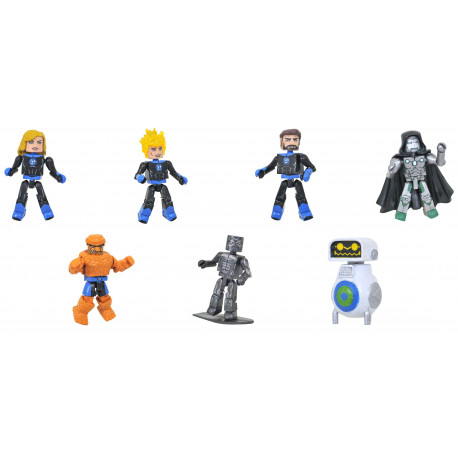 FANTASTIC FOUR DLX BOX SET MARVEL MINIMATES