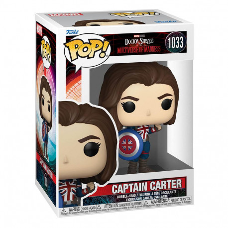CAPTAIN CARTER DOCTOR STRANGE IN THE MULTIVERSE OF MADNESS POP MOVIES VINYL FIGURINE 9 CM