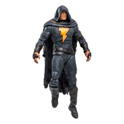BLACK ADAM WITH CLOAK DC BLACK ADAM MOVIE FIGURINE 18 CM
