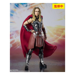 MIGHTY THOR THOR LOVE AND THUNDER FIGURINE S H FIGUARTS 15 CM