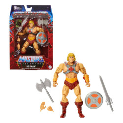 HE-MAN MASTERS OF THE UNIVERSE MASTERVERSE FIGURINE 2022 40TH ANNIVERSARY 18 CM