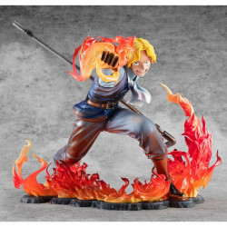 SABO ONE PIECE P O P FIRE FIST INHERITANCE LIMITED EDITION 14 CM