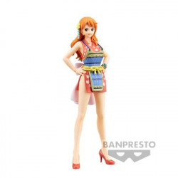 NAMI THE GRANDLINE LADY WANOKUNI STATUE 15 CM