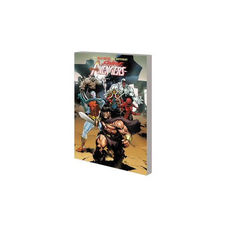 SAVAGE AVENGERS TP VOL 1 TIME IS THE SHARPEST EDGE