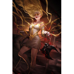 DC VS VAMPIRES ALL-OUT WAR 5 OF 6 CVR B LESLEY LEIRIX LI CARD STOCK VAR