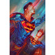 SUPERMAN SON OF KAL-EL 17 CVR B JOHN GIANG CARD STOCK VAR KAL-EL RETURNS 