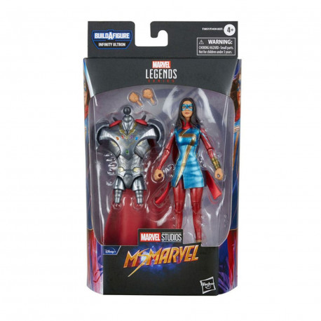 MS MARVEL MS MARVEL MARVEL LEGENDS SERIES FIGURINE 2022 INFINITY ULTRON BAF 15 CM