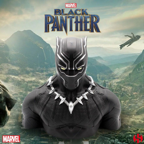 BLACK PANTHER WAKANDA DELUXE BUSTE TIRELIRE MARVEL