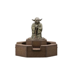 YODA FOUNTAIN LIMITED EDITION STAR WARS COLD CAST STATUE 22 CM