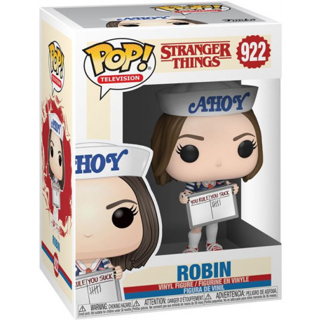 ROBIN AHOY STRANGER THINGS POP TV VINYL FIGURINE 9 CM