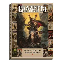 FRAZETTA BOOK COVER ART HC