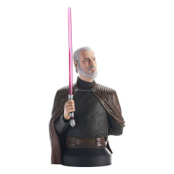 COUNT DOOKU STAR WARS EPISODE III BUSTE 18 CM