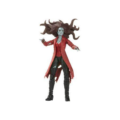 ZOMBIE SCARLET WITCH WHAT IF MARVEL LEGENDS FIGURINE KHONSHU BAF 15 CM