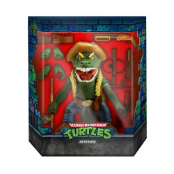 LEATHERHEAD LES TORTUES NINJA FIGURINE ULTIMATES 18 CM
