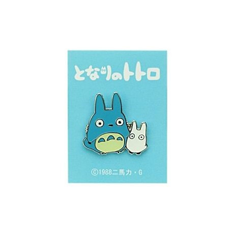 PINS TOTORO BLEU FONCE ET BLANC - MON VOISIN TOTORO