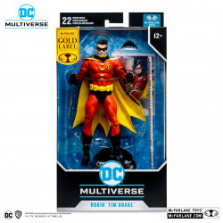ROBIN TIM DRAKE GOLD LABEL DC MULTIVERSE FIGURINE 18 CM