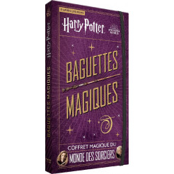HARRY POTTER - BAGUETTES MAGIQUES - COFFRET MAGIQUE DU MONDE DES SORCIERS