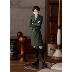 LEVI ATTACK ON TITAN STATUE PVC POP UP PARADE 17 CM