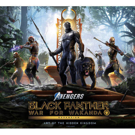 MARVELS AVENGERS BLACK PANTHER WAR FOR WAKANDA ART OF