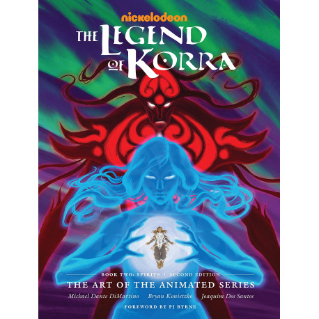 LEGEND OF KORRA ART ANIMATED HC BOOK 02 SPIRITS 2ND ED