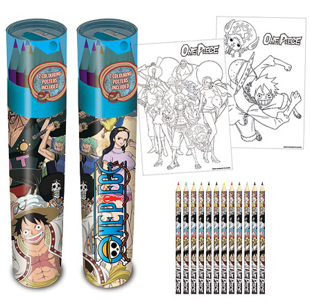 Coffret 16 pièces One Piece - Goodies - Réplique Manga Ciné