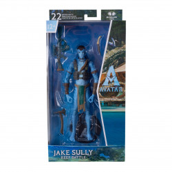 JAKE SULLY REEF BATTLE AVATAR LA VOIE DE L EAU FIGURINE 18 CM