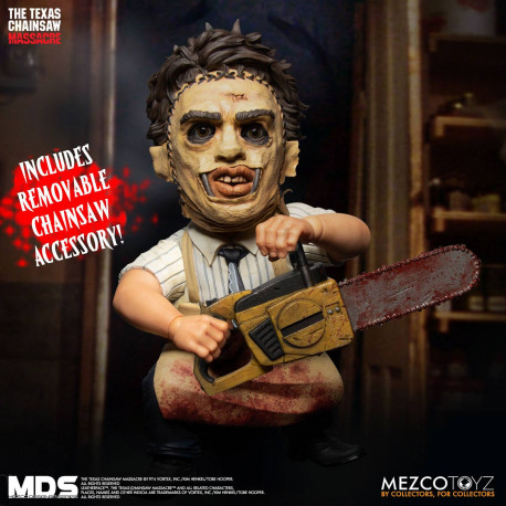 LEATHERFACE MASSACRE A LA TRONCONNEUSE FIGURINE MDS 15 CM