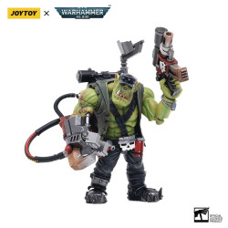 NOB NAZBOG JOYTOY WH 40K ORK KOMMANDOS ACTION FIGURE 15 CM