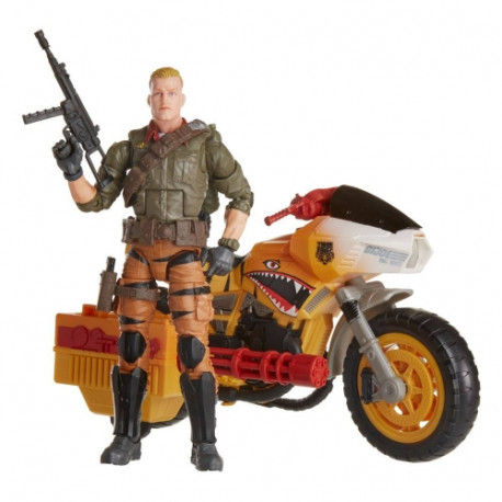 DUKE AND RAM G I JOE CLASSIFIED SERIES TIGER FORCE 2022 FIGURINE AVEC VEHICULE 15 CM