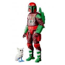 MANDALORIAN WARRIOR HOLIDAY EDITION STAR WARS BLACK SERIES FIGURINE 15 CM
