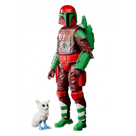 MANDALORIAN WARRIOR HOLIDAY EDITION STAR WARS BLACK SERIES FIGURINE 15 CM