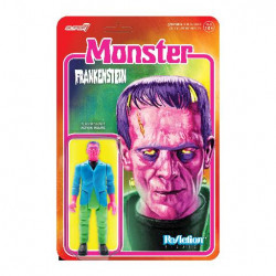 FRANKENSTEIN UNIV MONSTERS W5 COSTUME COLORS REACTION FIGURE 10 CM
