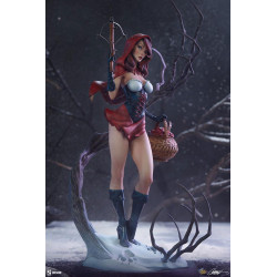 RED RIDING HOOD FAIRYTALE FANTASIES COLLECTION STATUE 48 CM