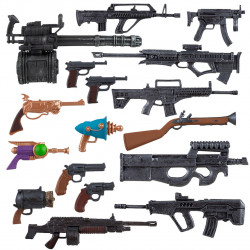 PACK 2 DELUXE MCFARLANE TOYS ACCESSOIRES POUR FIGURINES