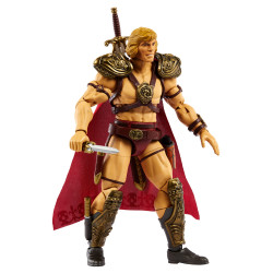 HE-MAN DELUXE MOVIE MASTERS OF THE UNIVERSE MASTERVERSE FIGURINE 18 CM